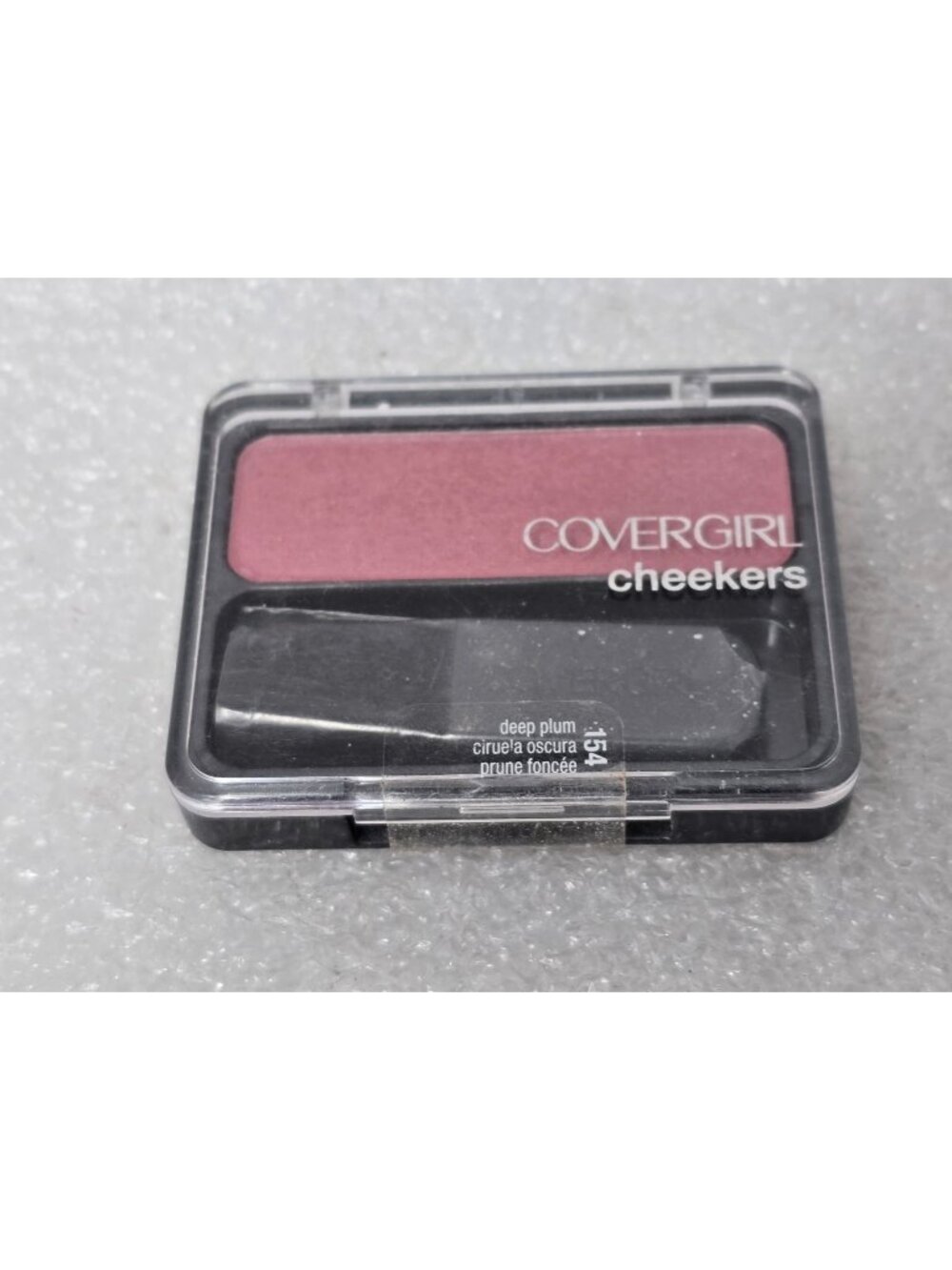 CoverGirl Cheekers Blush Deep Plum 154 Compact 3g Subtle Color Enhancer